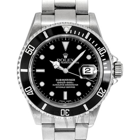 black rolex sub|rolex black submariner price.